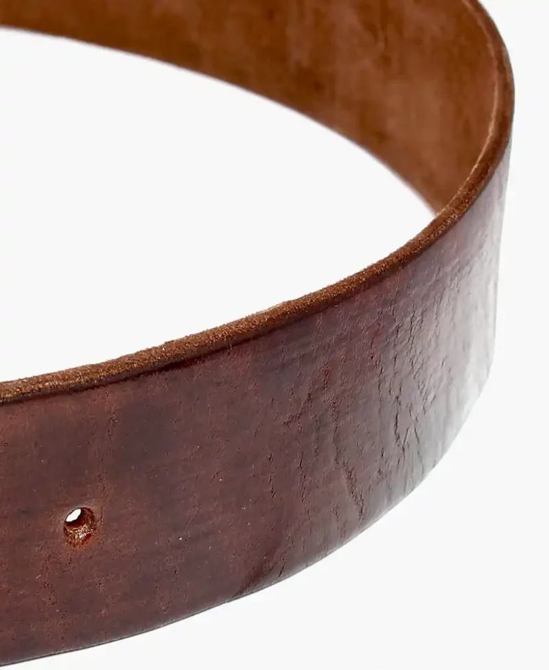 cinturon de cuero maron oscuro textura