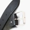 cinturon de cuero negro