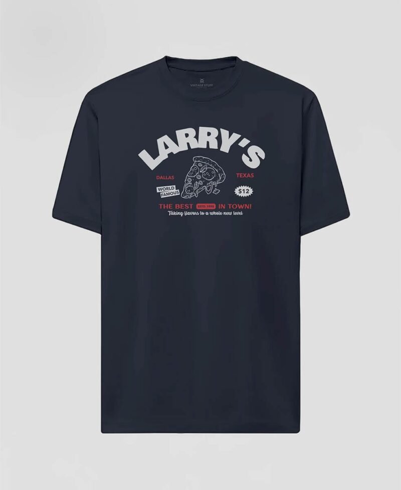 Ccamiseta azul marino de algodon