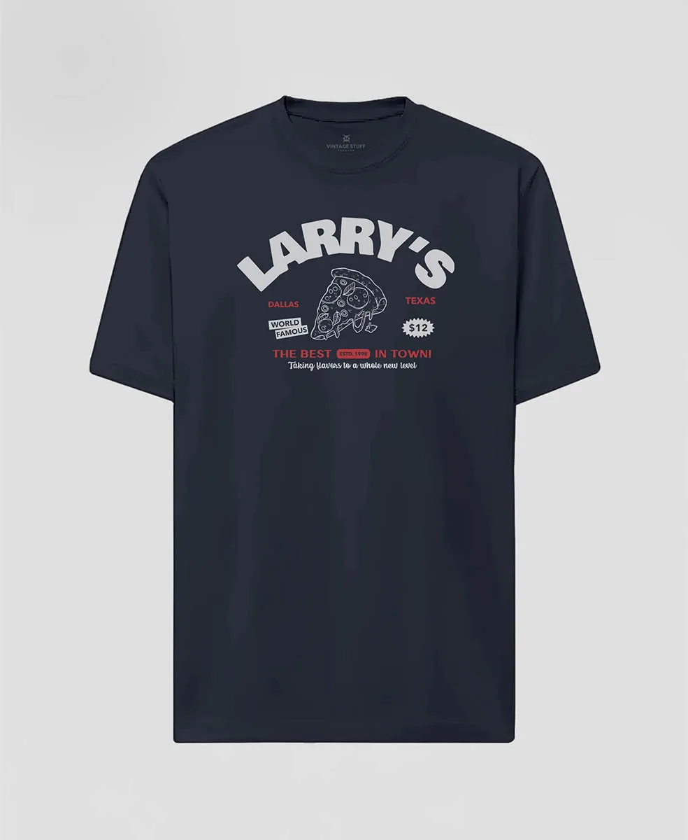 Ccamiseta azul marino de algodon