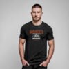 HOMBRE EN CAMISETA azul navy motorcycle