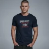 HOMBRE EN CAMISETA azul navy speed demon 2