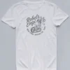 camiseta blanca con moto detalle camiseta blanca con moto detalle