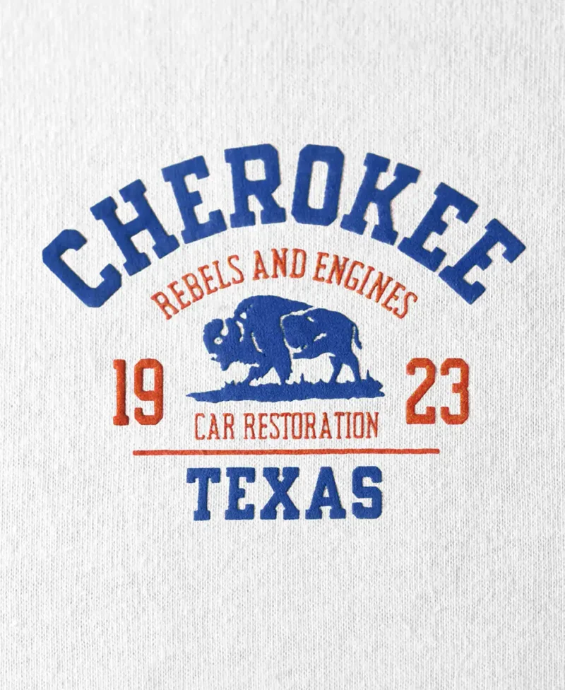 cherokee azul naranja