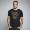 hombre en camiseta azul navy boxing academy hombre en camiseta azul navy boxing academy