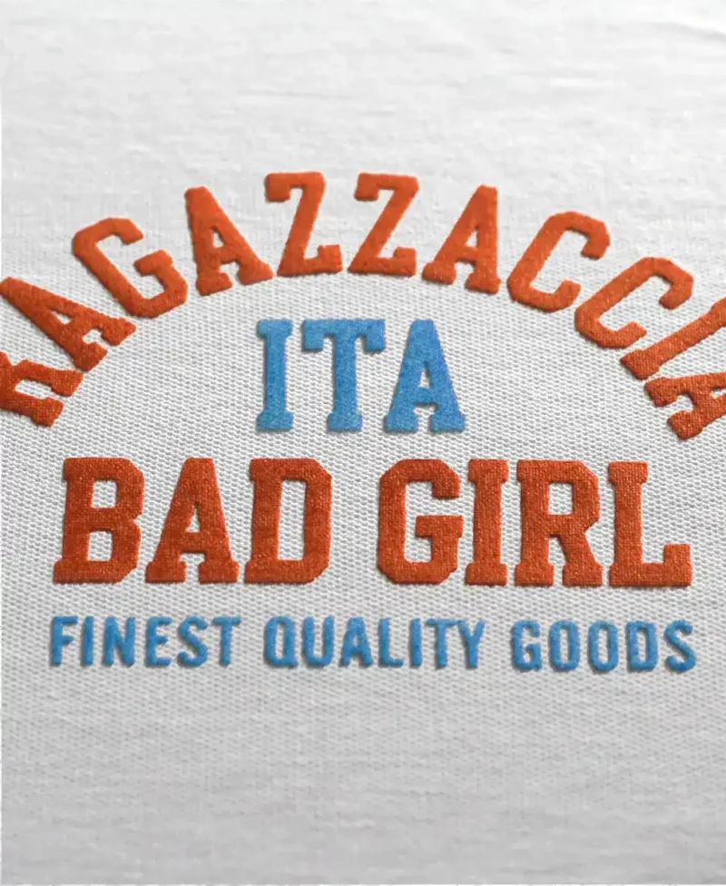 logo ragazaccia bad girl DETALLE