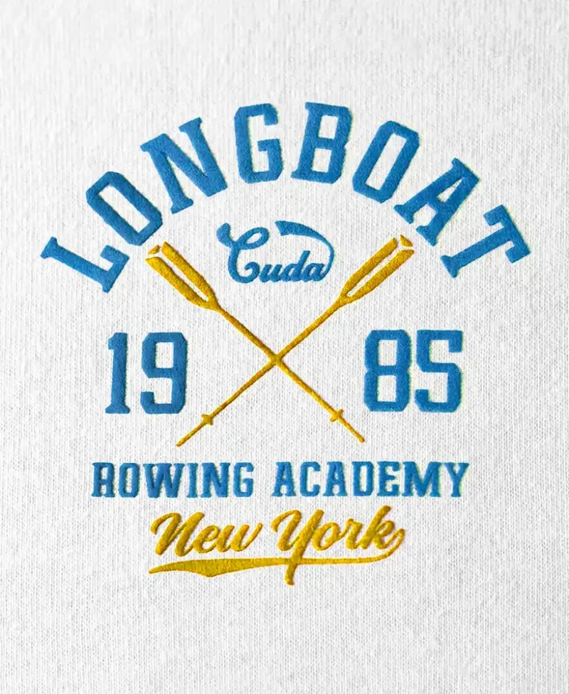 longboat design azul amarillo