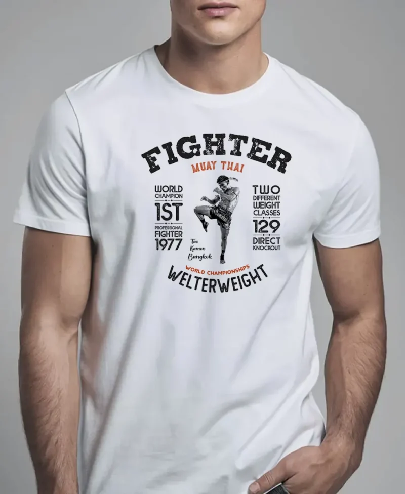 muay thai fighter detalle